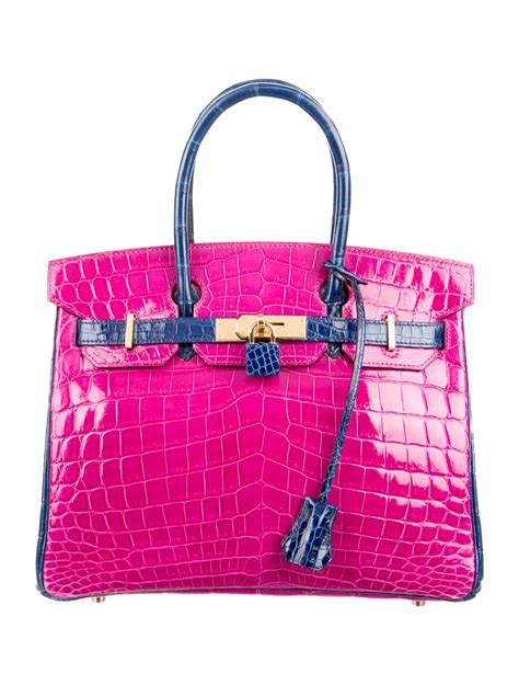 Hermes crocodile handbags